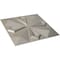 Ekena Millwork 19 5/8in. W x 19 5/8in. H Nikki EnduraWall Decorative 3D Wall Panel Covers 2.67 Sq. Ft. WP20X20NKBAL - alternate 5